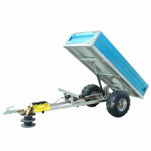 VEMAC Geo Anhänger Geo TR600 600kg Kippanhänger Kipper ATV Quad Traktor NEU