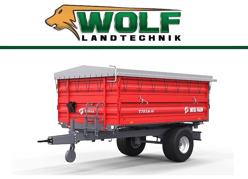 Metal-fach Einachs Dreiseitenkipper T 703 | 3,8 Tonnen | TOP-ANGEBOT – 2022
