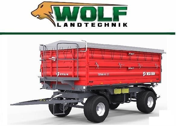 Metal-fach Zweiachs Dreiseitenkipper T 710/1 | 6 Tonnen | TOP-ANGEBOT