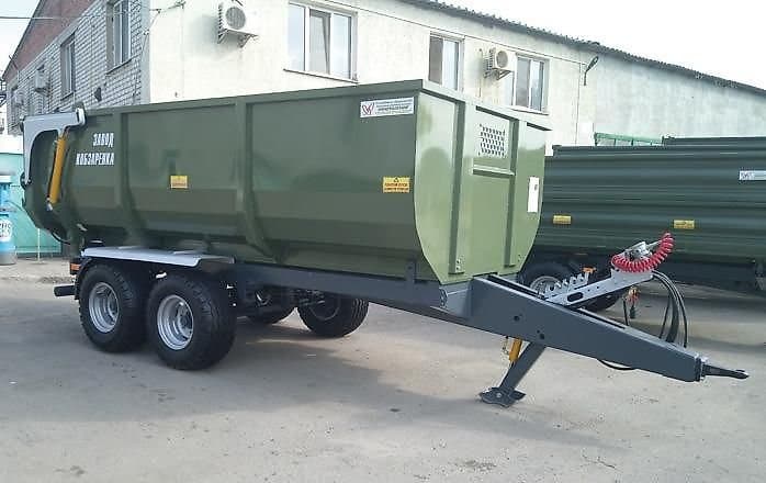 Kobzarenko Muldenkipper TSP-10 *NEU* 10,7 m³ bis 16 m³ (mit Aufsatzbordwänden), 8.000 kg Nutzlast