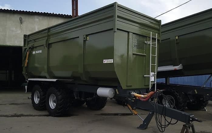 Kobzarenko Muldenkipper Typ TSP-26 *NEU* (22,3 m³) mit Aufsatzbordwände (31 m³)