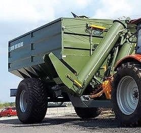 Kobzarenko Überladewagen Einachser PBN-20-1 (20 m³ Ladevolumen)