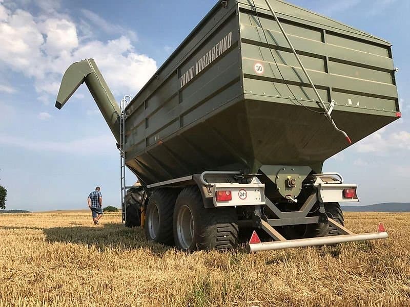 BAG Budissa Überladewagen 30 m³, Transporttechnik