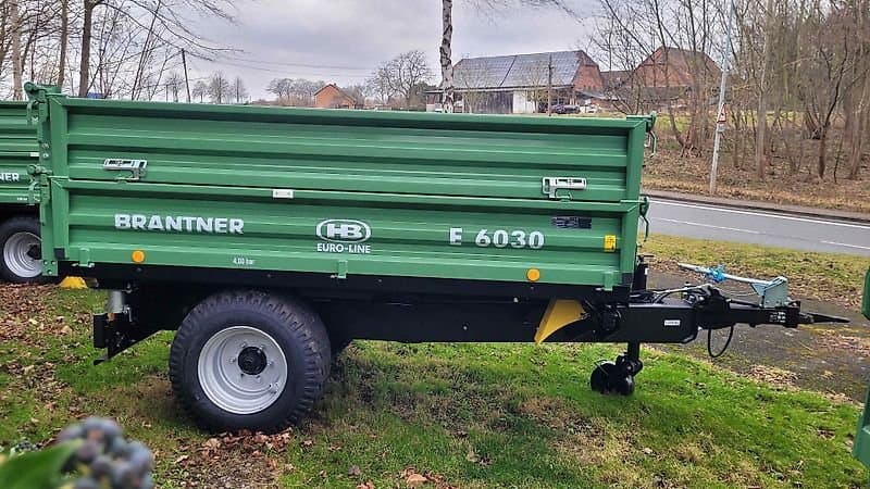 Brantner E 6030 - 6 to - 3 m Brücke -- Breitreifen 15.0 / 55 - 17 ( 10) - für mehr Federung = Fahrkomfort - komplett KTL- u. Pulverbeschichtet