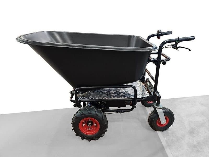 Elektrische Schubkarre Regina Mulde und Plattform 160L 250 kg