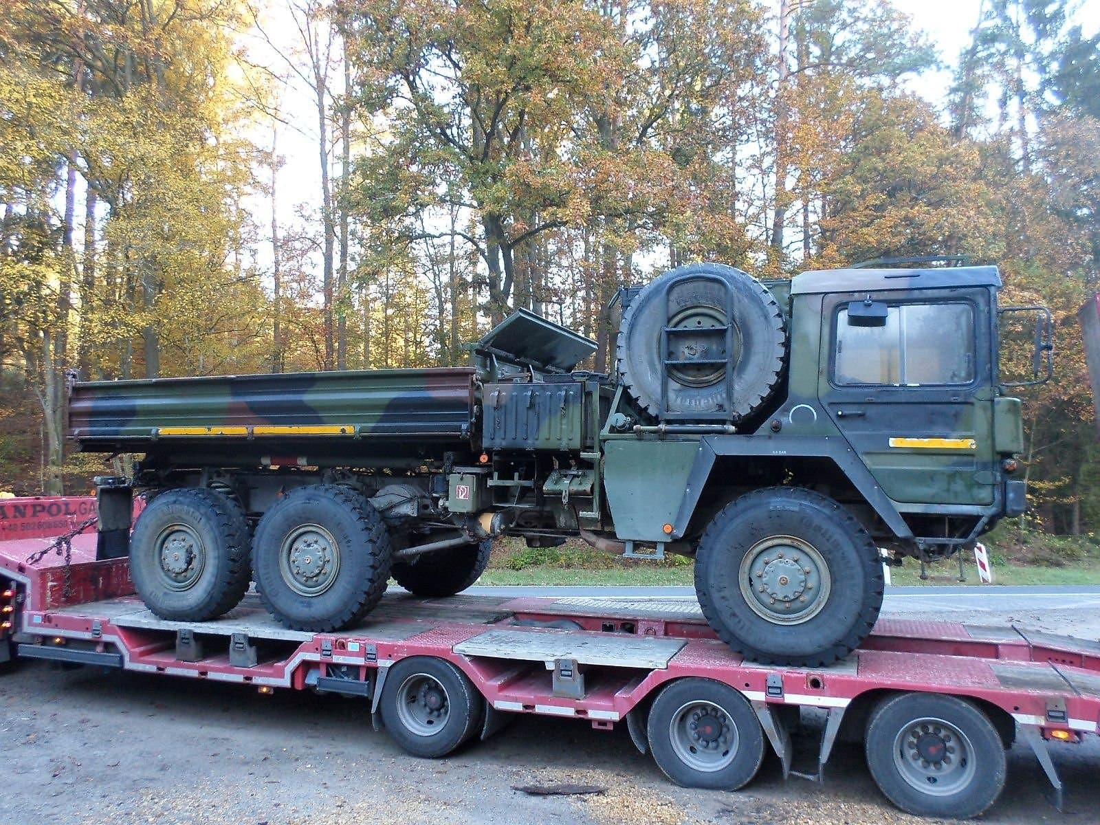 MAN 7 To KAT Meiler Kipper 6x6 BW KAT 1 Winde