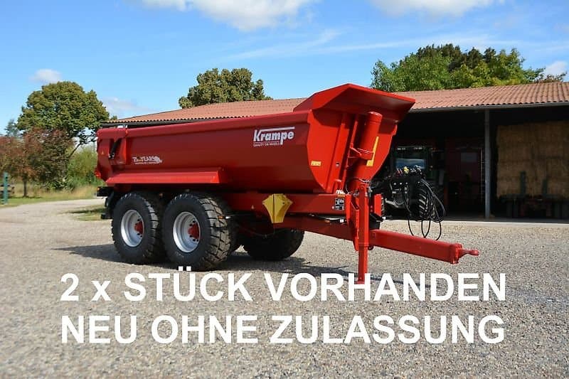 Krampe *NEU* 2 x KRAMPE HP20 13,2m* ERDMULDE HALFPIPE ERDBAU MULDENKIPPER