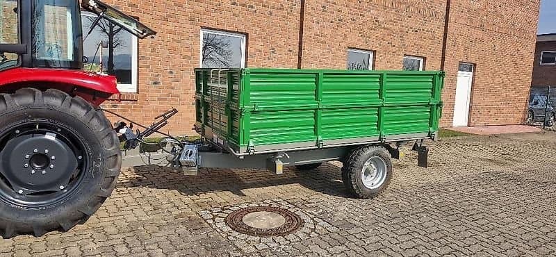 BICCHI BRT 228 4,0T hydr. 3-Seiten Kipper, Traktor, Auflaufgebremst, Europäische Zulassung (COC) mit Doppelwänden