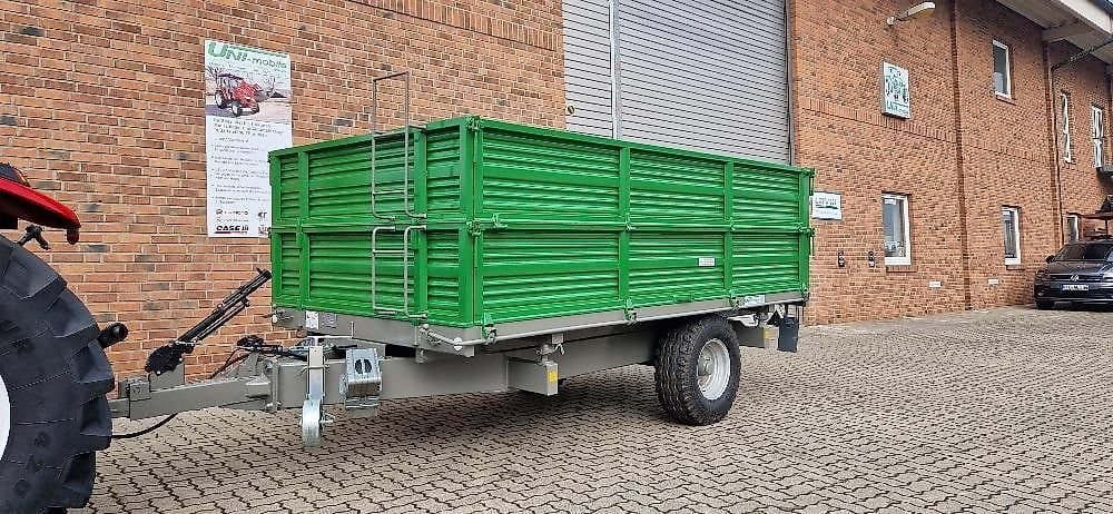 BICCHI BRT 555 6,0T hydraulischer 3-Seiten Kipper, Traktor, Auflaufbremse, Doppelwände. Europäische Zulassung (COC)