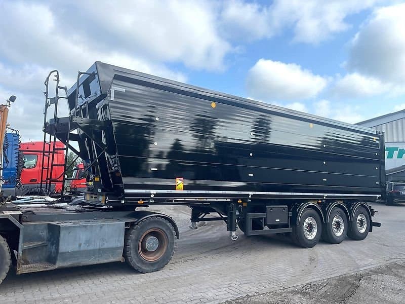 Benalu ca. 54m³ Hinterkippauflieger ganz Alu / Kombitür / Auch Miete!