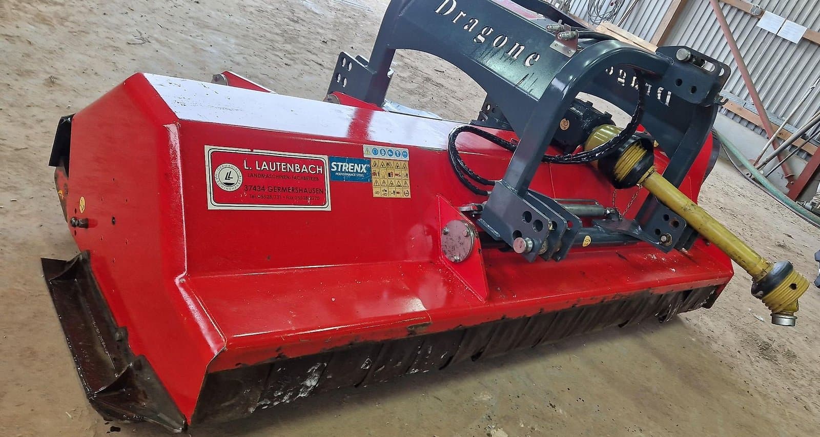 Dragone VX 280 FSH mit Twin Rotor, für Front- und Heckanbau