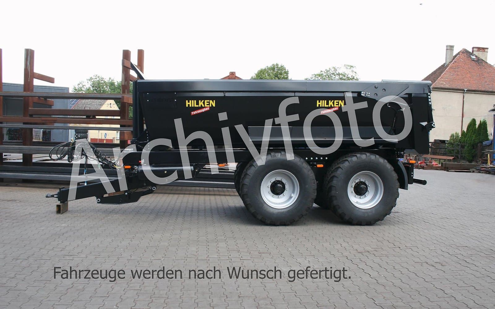 Hilken Bauanhänger, Muldenkipper, HBM5300 Hardox 500TUF, 650/55R26.5 – Kipper