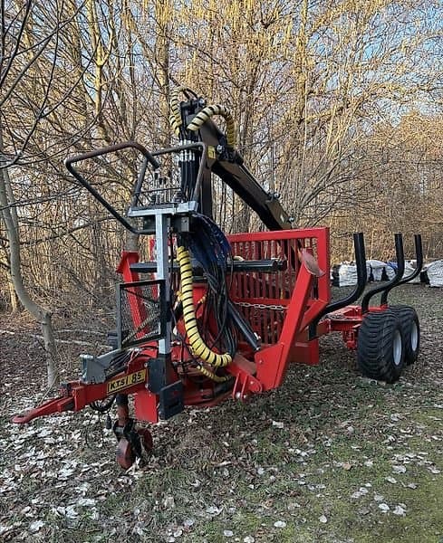 KTS Schweden Forst Rückewagen mit Kran