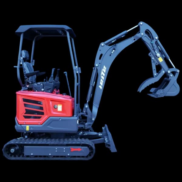 Mini-Bagger LEITE CL20S (2t) – Kompaktbagger für Baustelle & Erdarbeiten