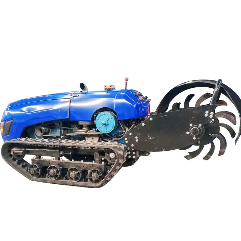 Motoculteur Télécommandé 36HP – Haut Rendement pour Agriculture & Jardinage