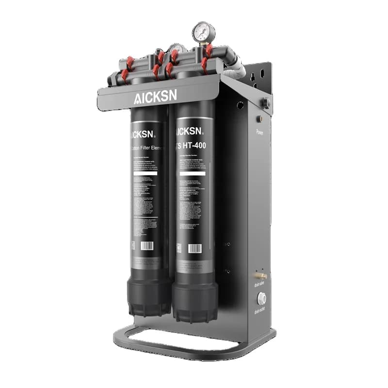 Système de Purification d'Eau RO2000G – Osmose Inverse 0.25T/h, 4 Étapes + Hydrogène