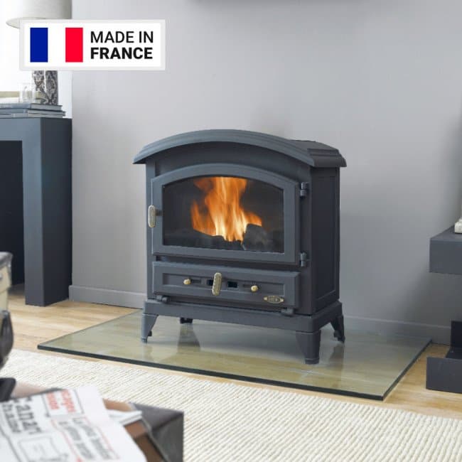 Canadian Godin 10 kW Holzofen – Gusseisen, französische Qualität