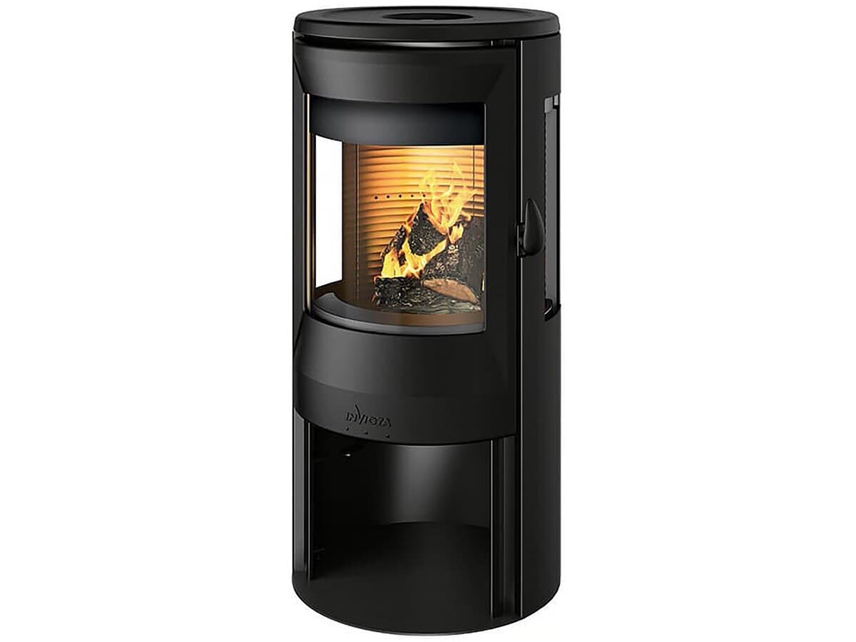 Cast iron wood stove Aratos - 105 x 52.7 x 45.3 cm - 8 kW - Anthracite