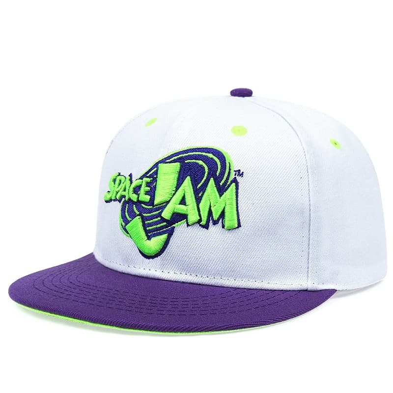 Casquette Basketball SpaceJam (Couleur: Blanc)