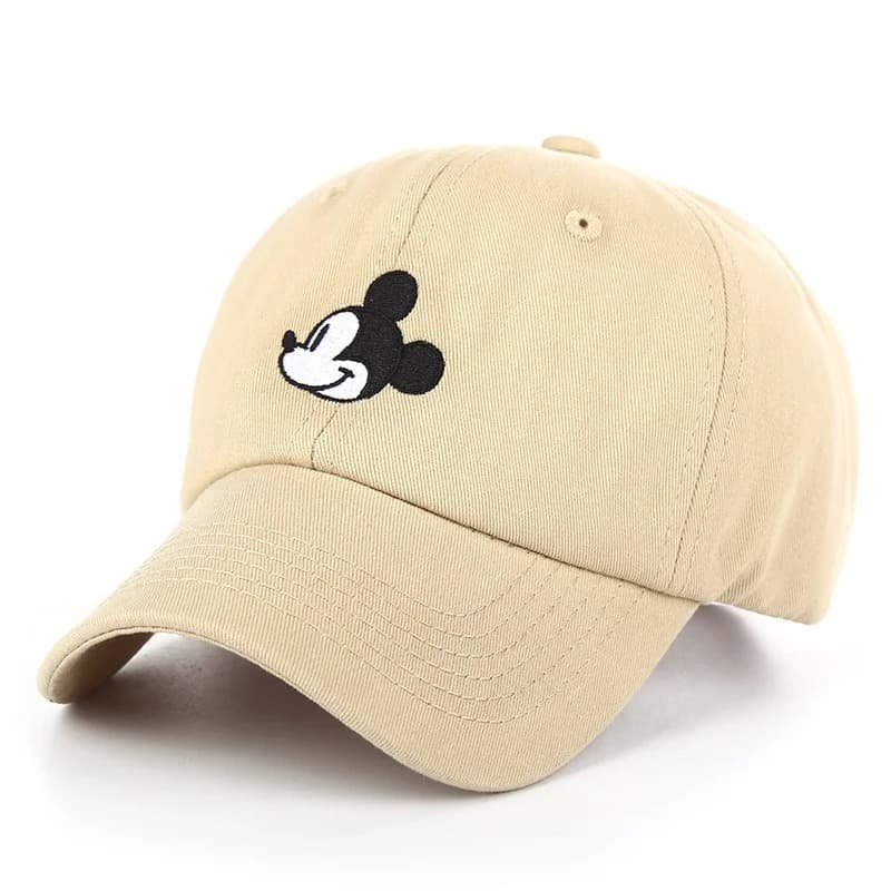 Casquette Adulte Mickey (Couleur: Beige)