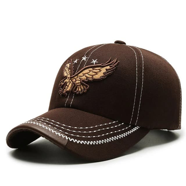 Casquette Aigle Américain (Couleur: Marron)