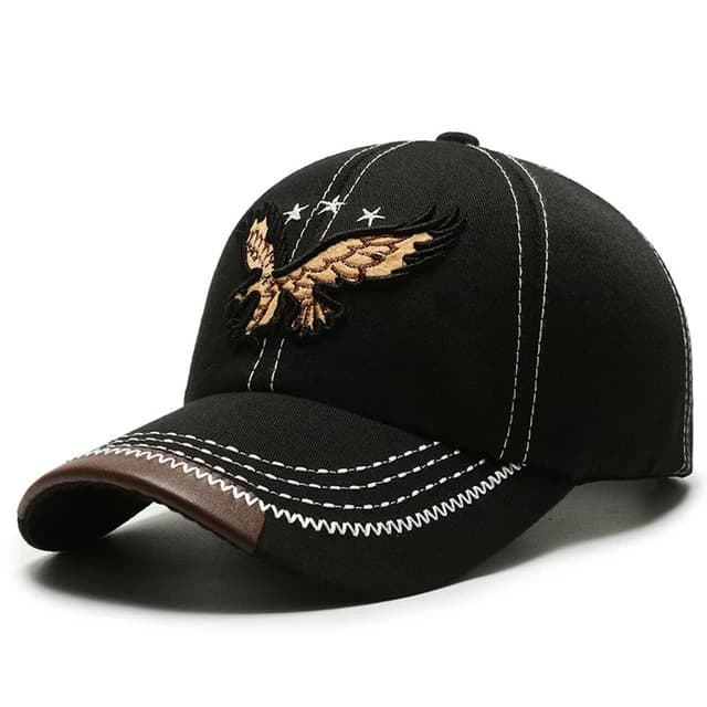 Casquette Aigle Américain (Couleur: Noir)