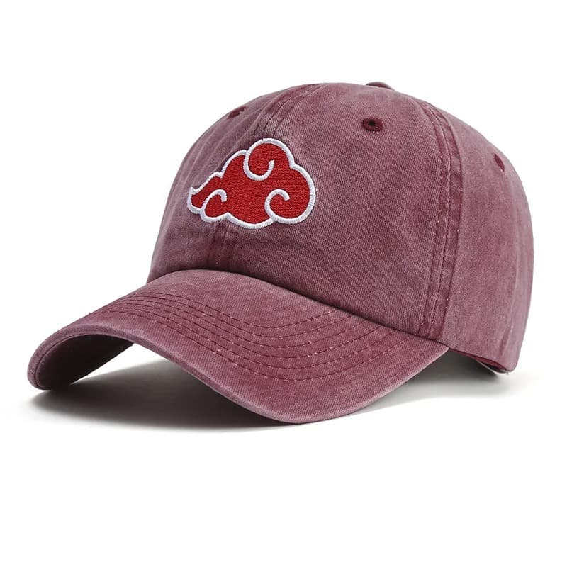 Casquette Baseball Naruto (Modèle: Bordeaux)