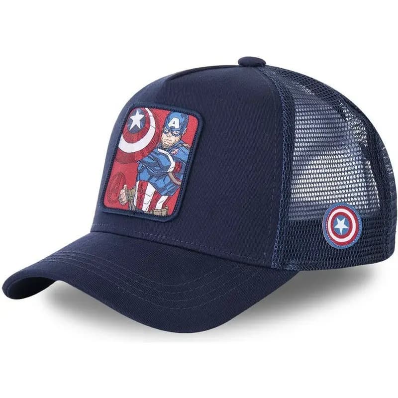 Casquette Bleu Captain America