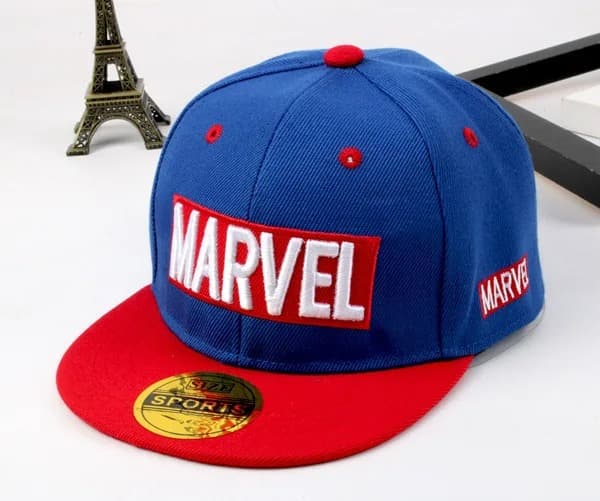 Casquette Bleu Marvel Pour Enfant