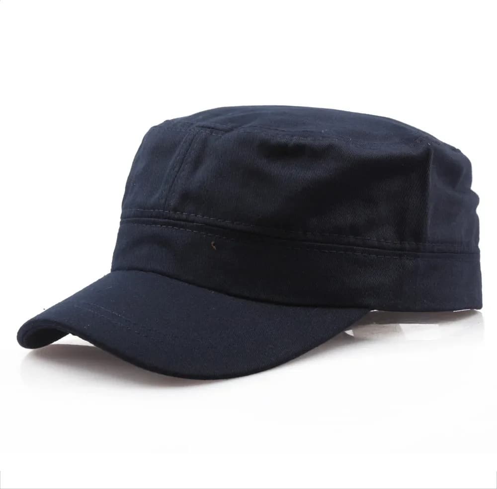 Casquette Bleu Navy Militaire Simple