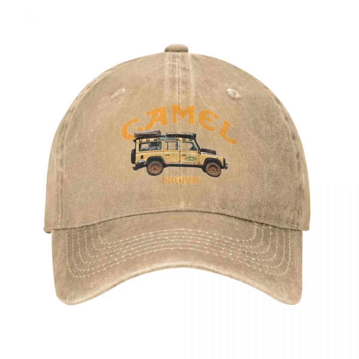 Casquette Camel Vintage (Couleur: Beige)