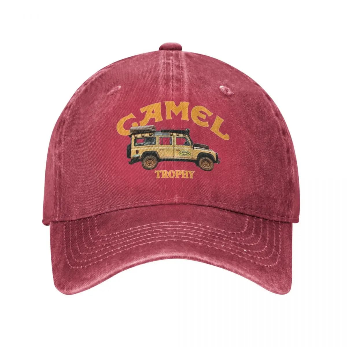 Casquette Camel Vintage (Couleur: Rouge)