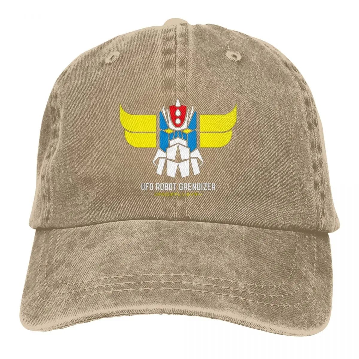 Casquette Délavée Goldorak (Couleur: Beige)
