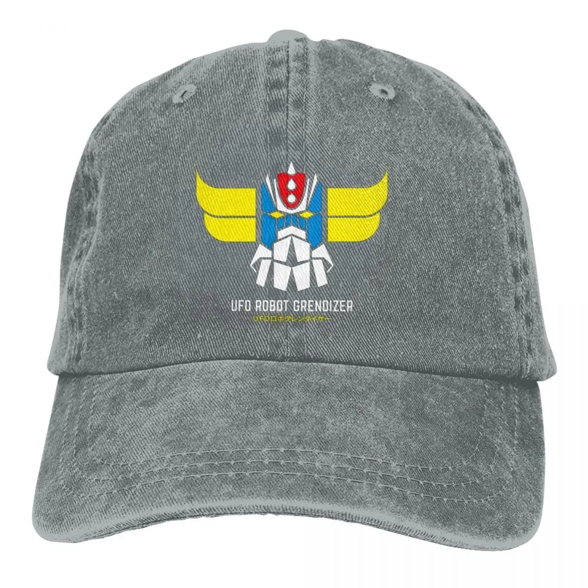 Casquette Délavée Goldorak (Couleur: Gris)