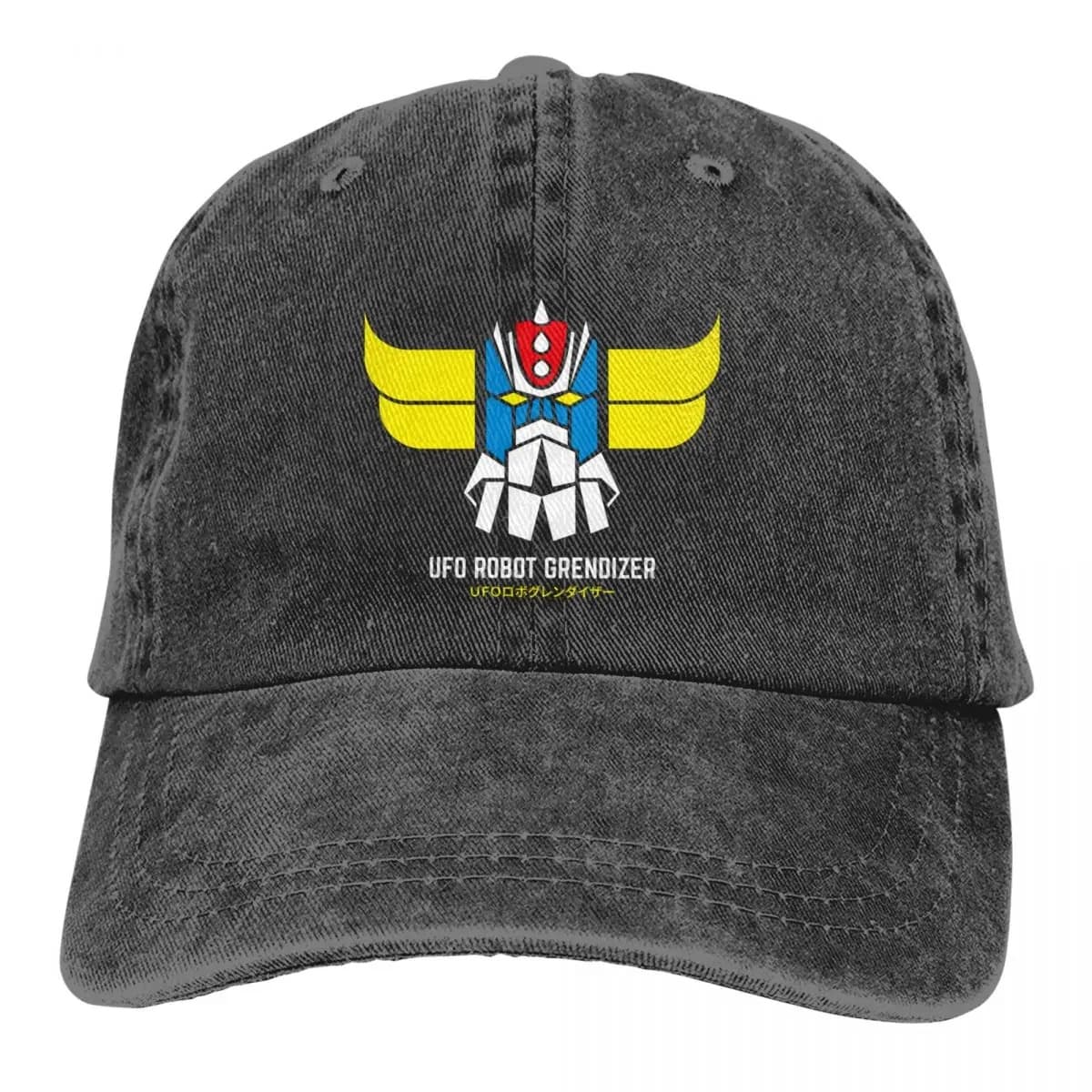 Casquette Délavée Goldorak (Couleur: Noir)
