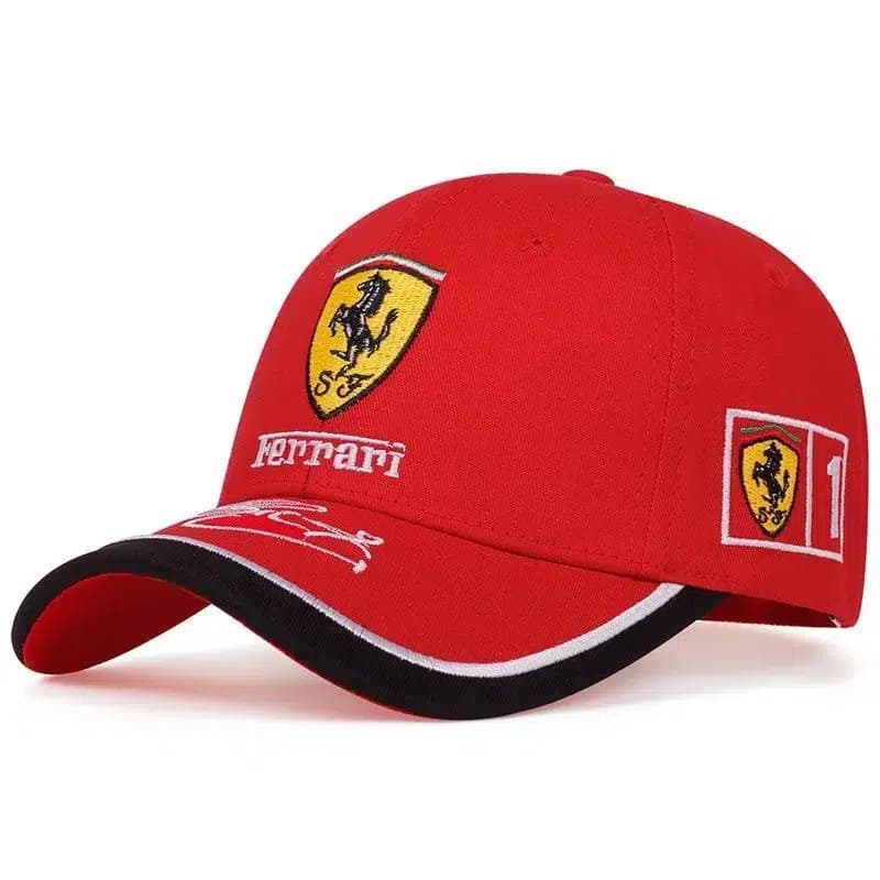 Casquette F1 Ferrari (Couleur: Rouge)