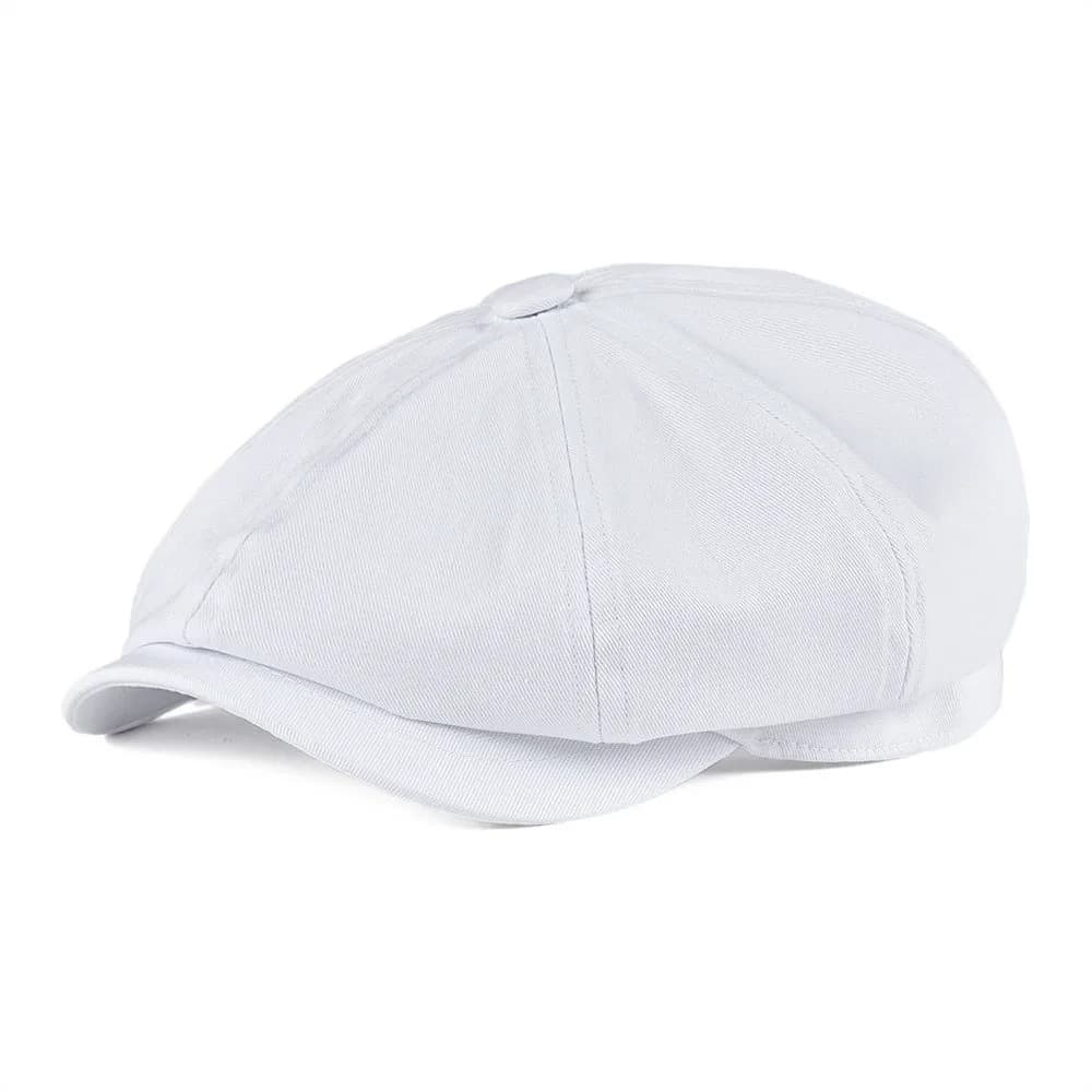 Casquette Gavroche Blanche (Taille: 57cm)