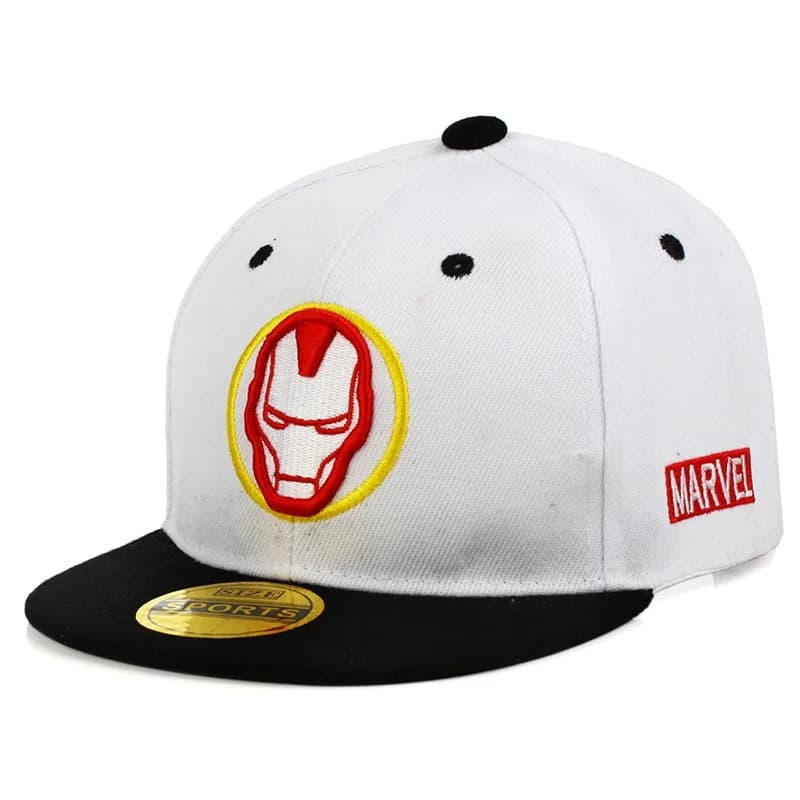 Casquette Ironman Enfant (Couleur: Blanc)