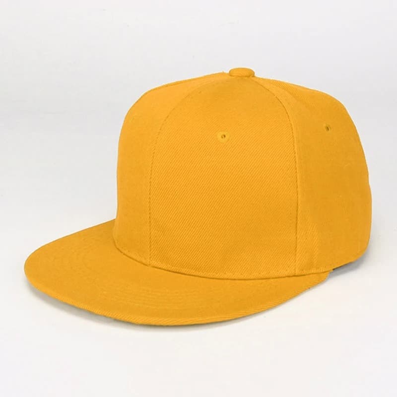 Casquette Jaune Snapback