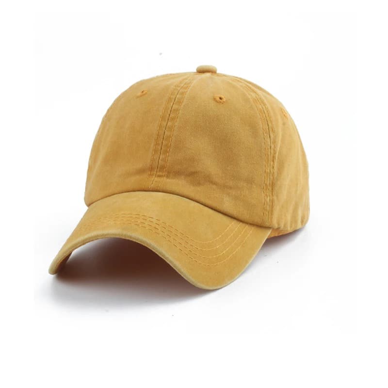 Casquette Jaune Vintage Pour Enfant