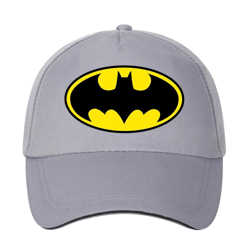 Casquette Logo Batman (Couleur: Gris)