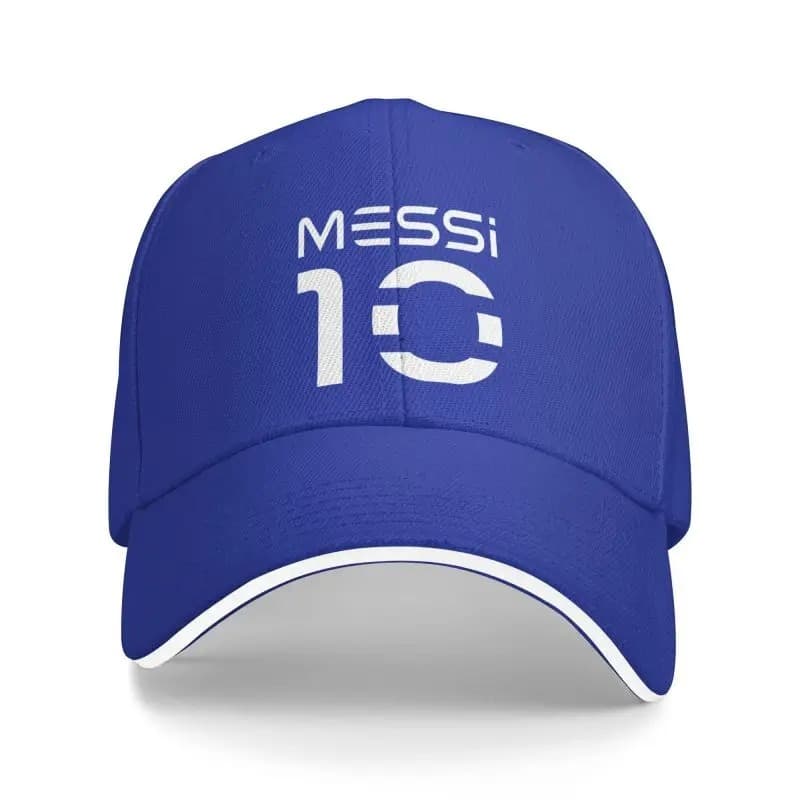 Casquette Messi 10 (Modèle: Bleu)