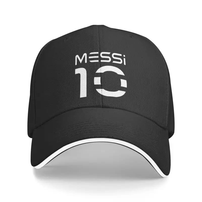 Casquette Messi 10 (Modèle: Noir)