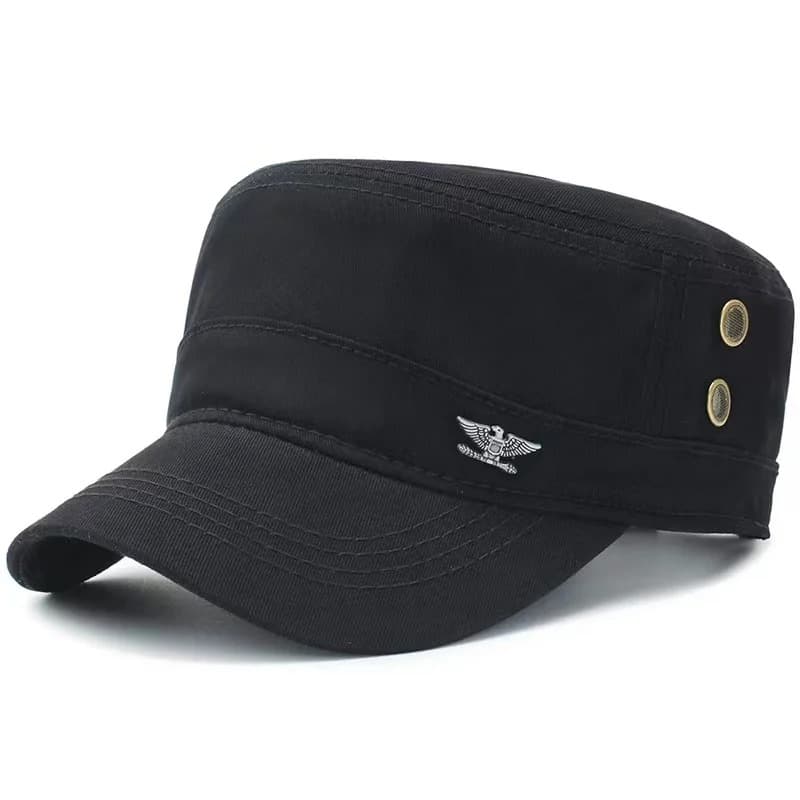 Casquette Militaire Aigle (Couleur: Noir)