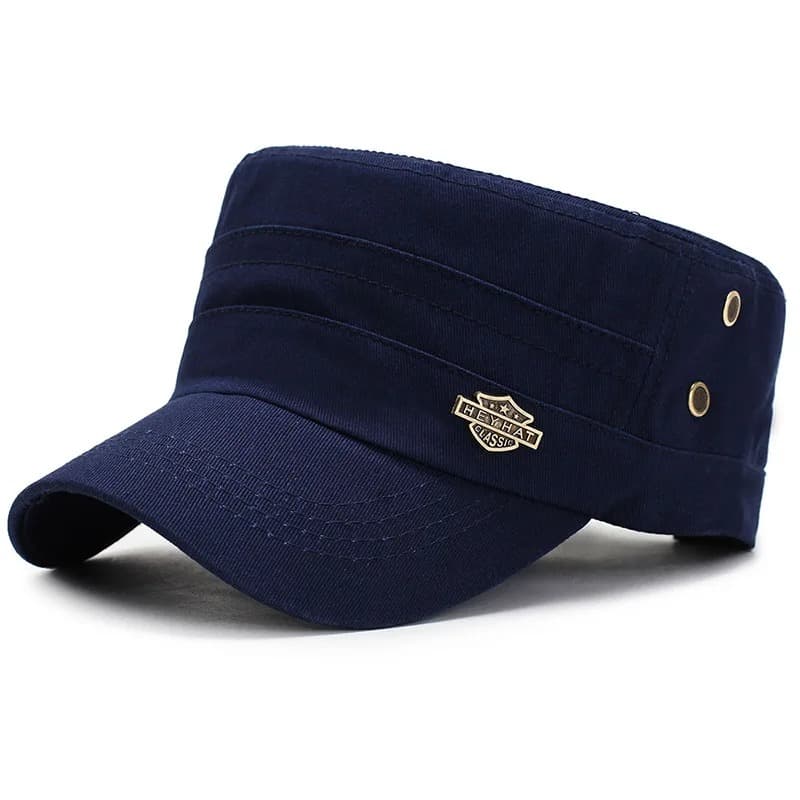 Casquette Militaire Classique (Couleur: Navy)