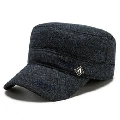 Casquette Militaire D'Hiver (Modèle: Navy)