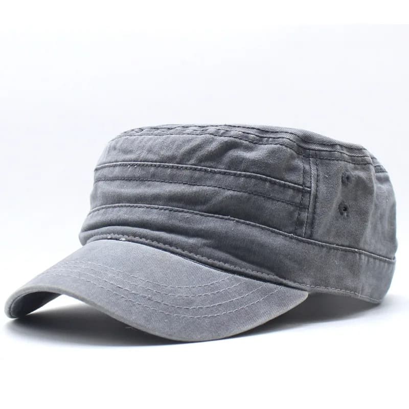Casquette Militaire Grise