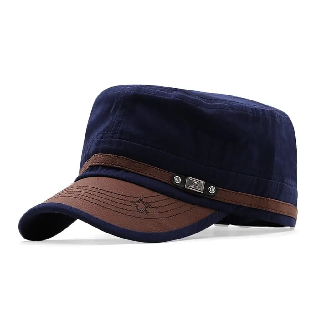 Casquette Militaire Réglable (Modèle: Navy)