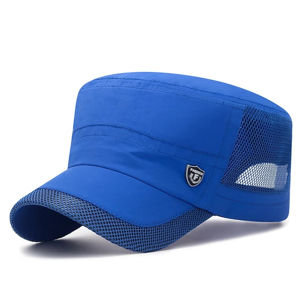 Casquette Militaire à Mailles (Couleur: Bleu)