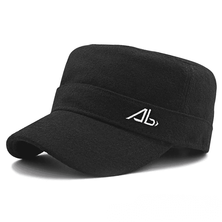 Casquette Militaire en Laine (Couleur: Blanc, Taille: L 58-60CM)